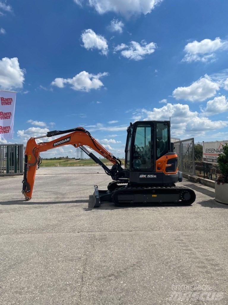 Doosan DX55r Minigraafmachines < 7t
