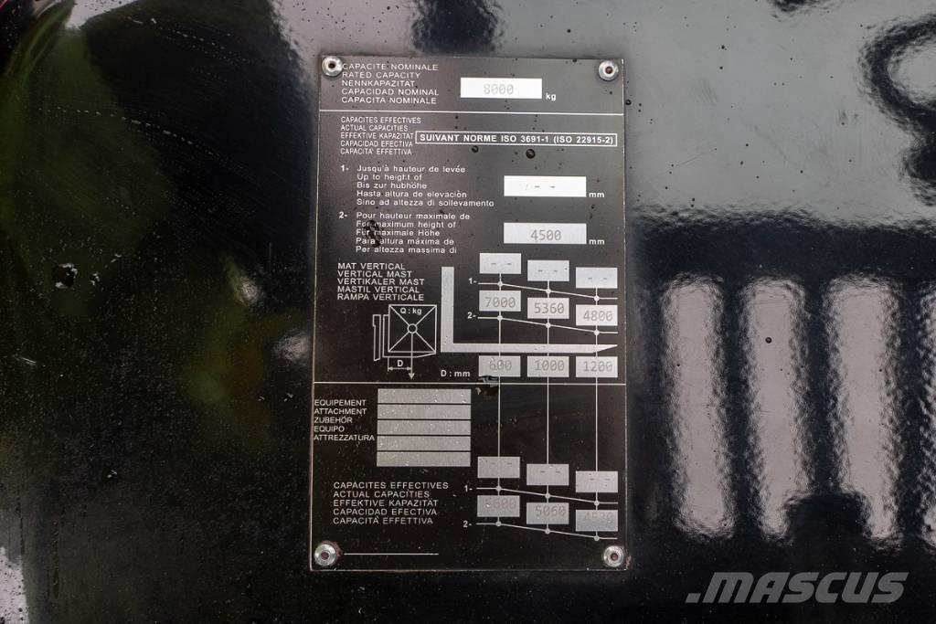 Manitou MI 80 Diesel heftrucks