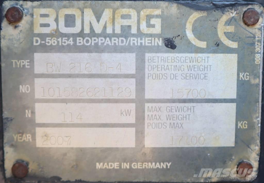 Bomag BW 216 D-4 Grondverdichtingsmachines