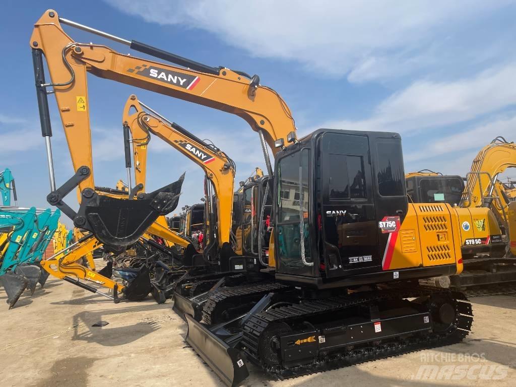 Sany SY75 Rupsgraafmachines