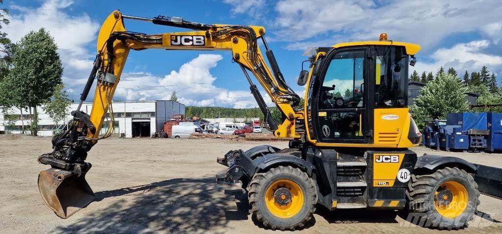 JCB Hydradig 110W Wielgraafmachines