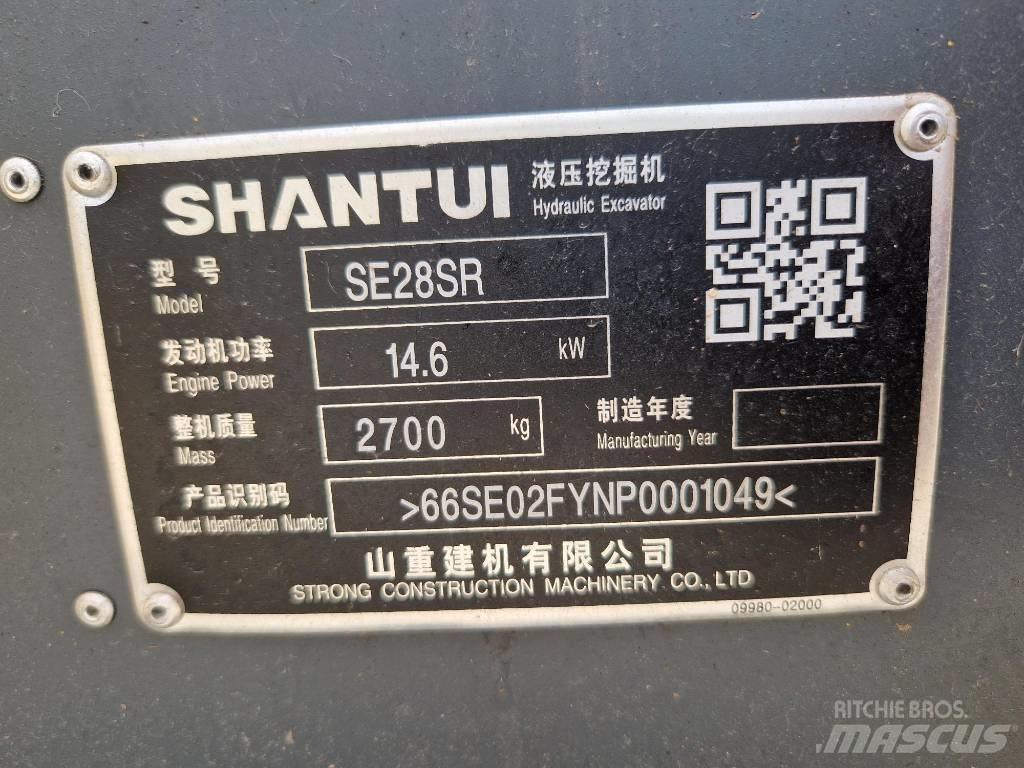 Shantui SE28SR Wielgraafmachines