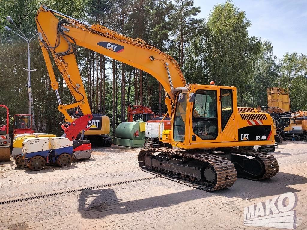 CAT 315 D Rupsgraafmachines