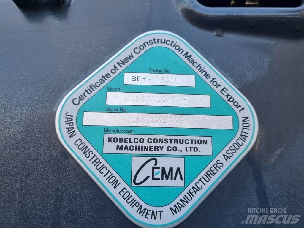 Kobelco SK260NLC Rupsgraafmachines