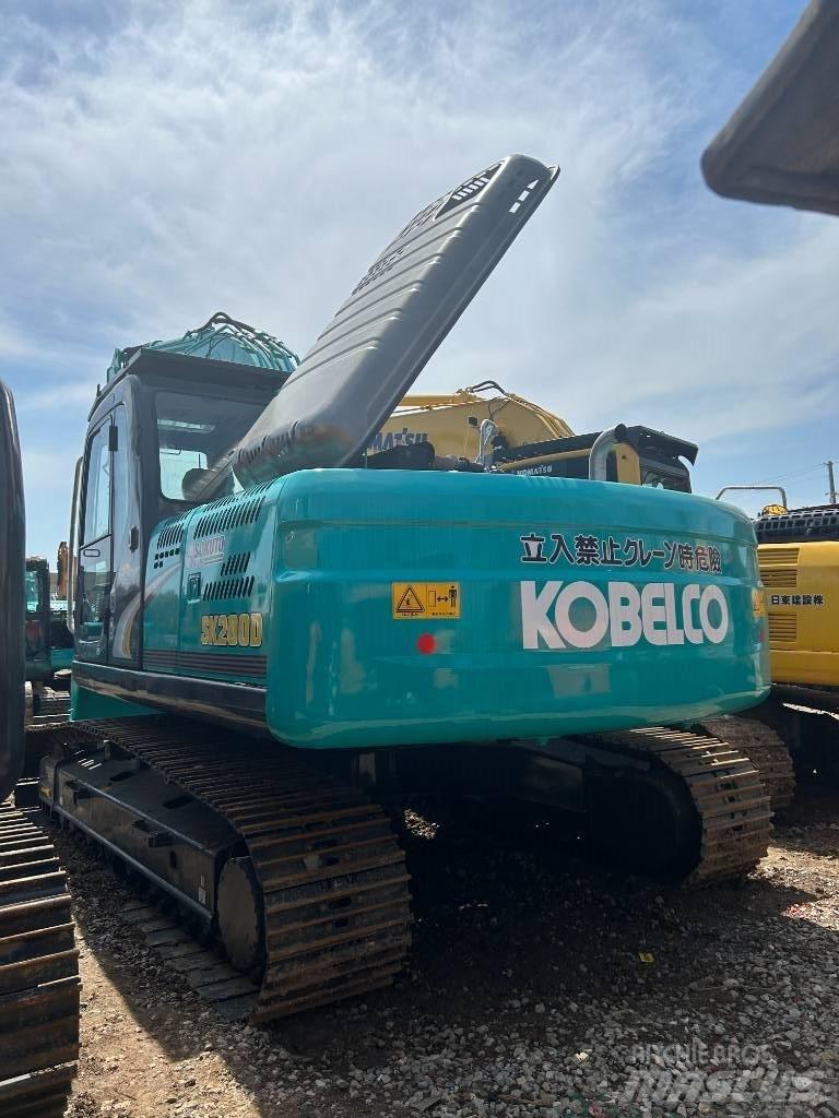 Kobelco SK200D Rupsgraafmachines