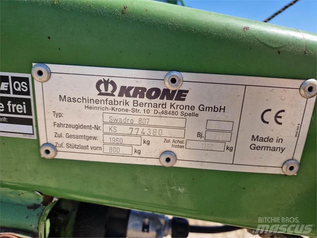 Krone Swadro 807 Zwadharken