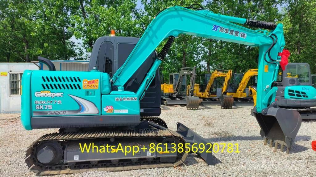 Kobelco SK 75 Rupsgraafmachines