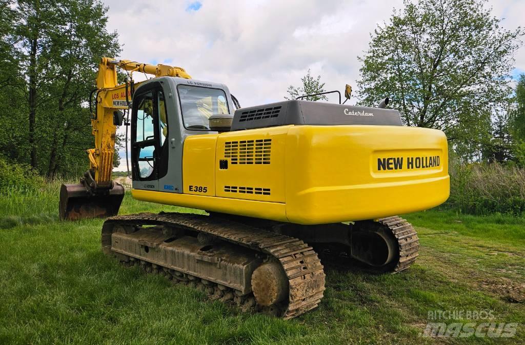 New Holland E385 Rupsgraafmachines