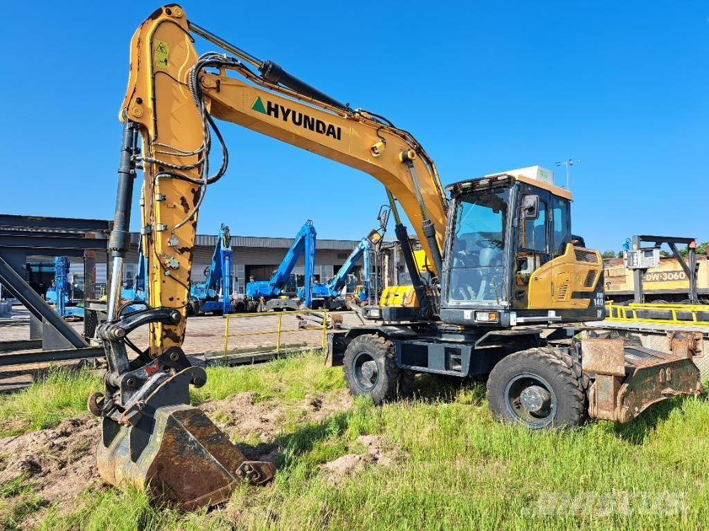 Hyundai HW 140 Wielgraafmachines