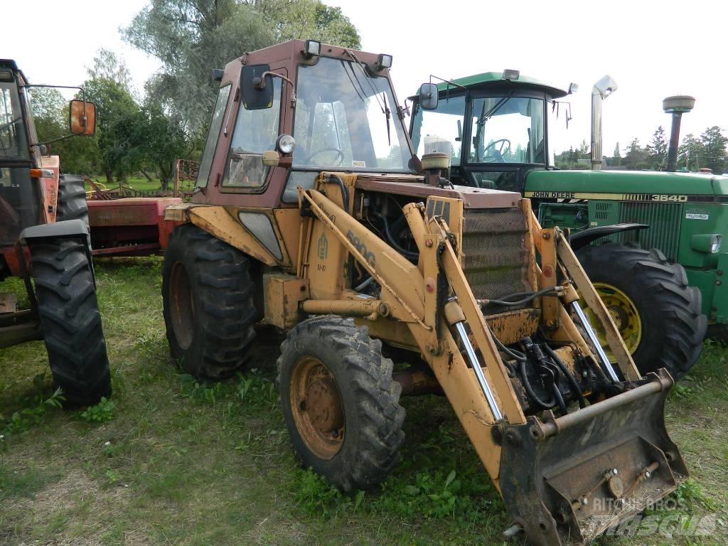 CASE 580 G Graaf-laadcombinaties