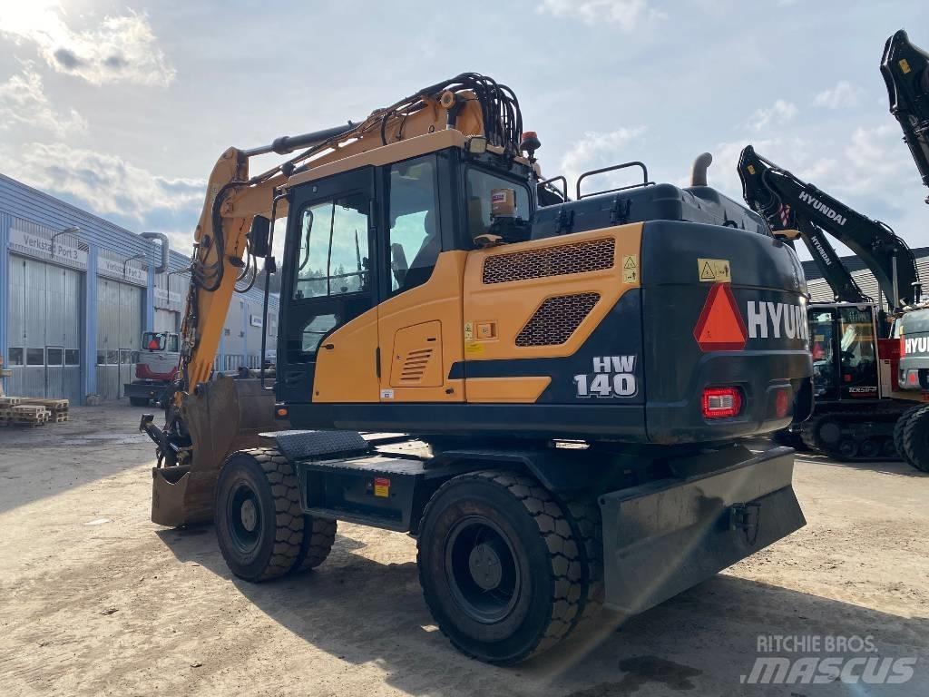 Hyundai HW140W Wielgraafmachines