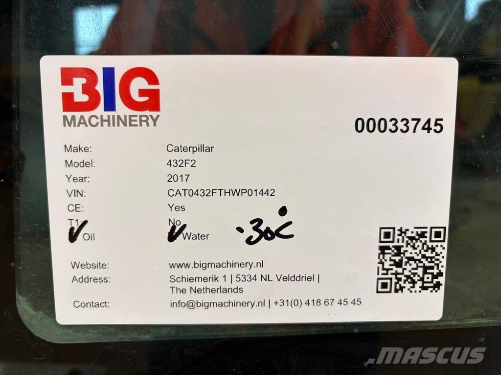 CAT 432F2 Graaf-laadcombinaties