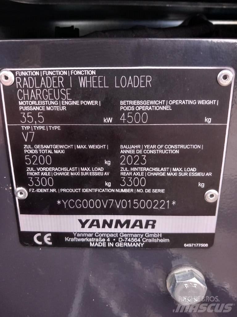 Yanmar V 7 Graaf-laadcombinaties