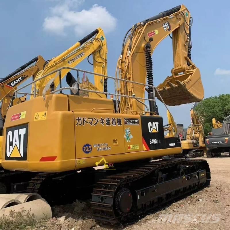 CAT 349 Rupsgraafmachines