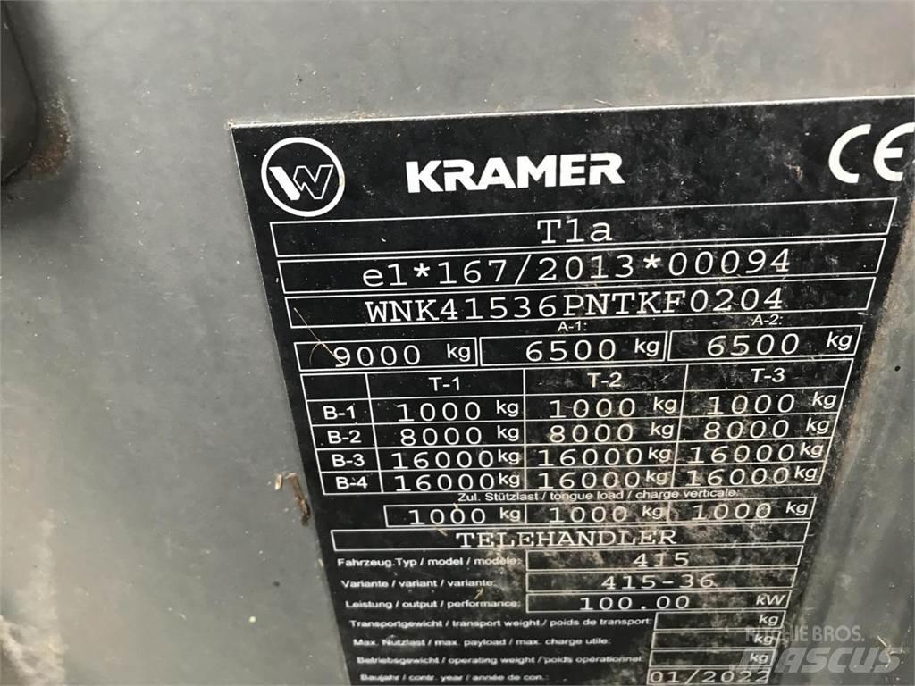 Kramer KT357 Verreikers voor landbouw