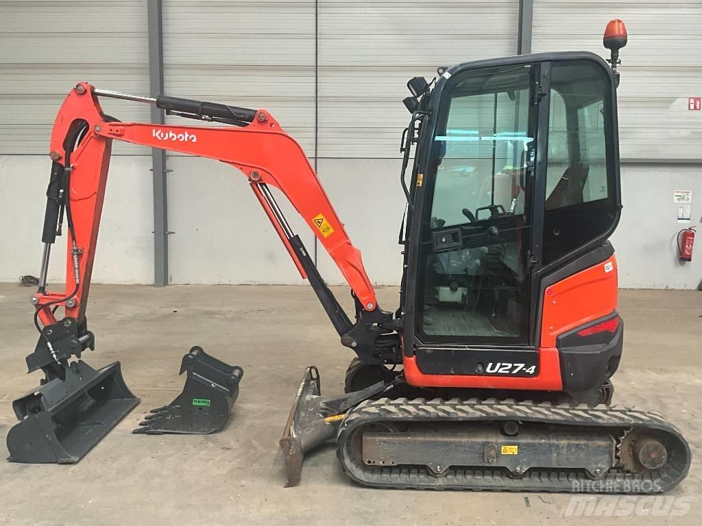 Kubota U 27-4 Minigraafmachines < 7t