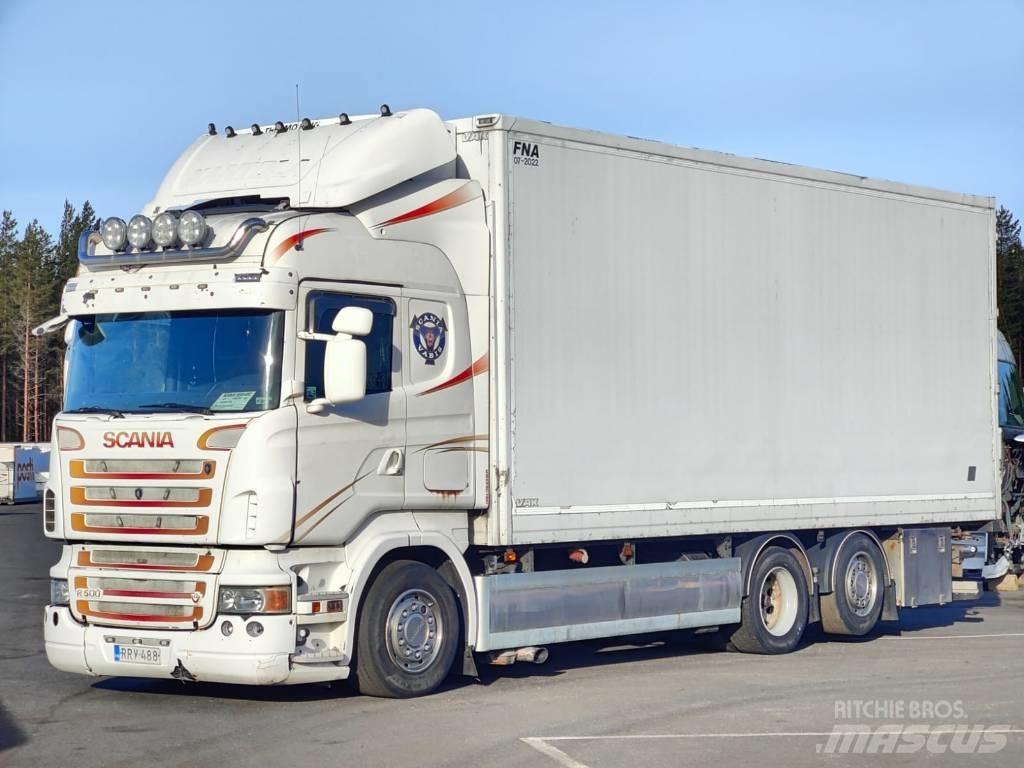 Scania R 500 Bakwagens met gesloten opbouw