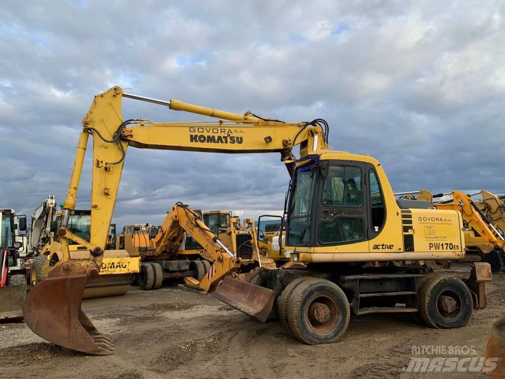 Komatsu PW 170 ES Wielgraafmachines