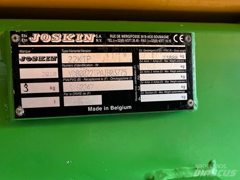 Joskin 22KTP Kiepwagens