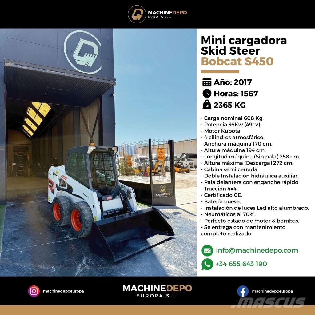 Bobcat S 450 Schrankladers
