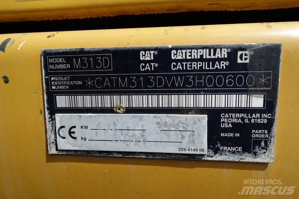 CAT M313 D Wielgraafmachines