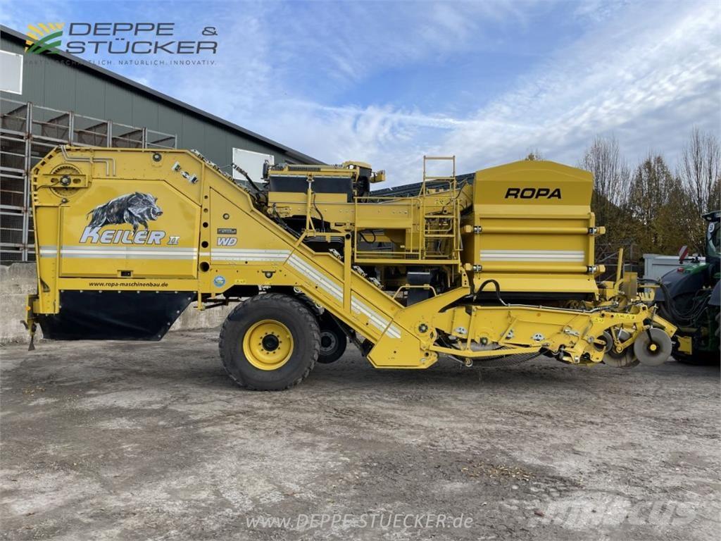 Ropa Keiler II Bollenoogstmachines