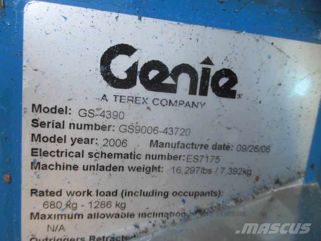 Genie GS 4390 RT Schaarhoogwerkers