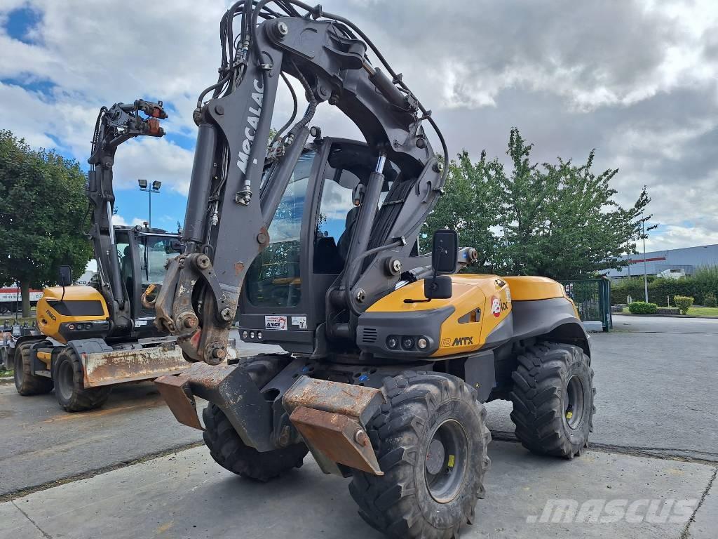 Mecalac 12 MTX Wielgraafmachines