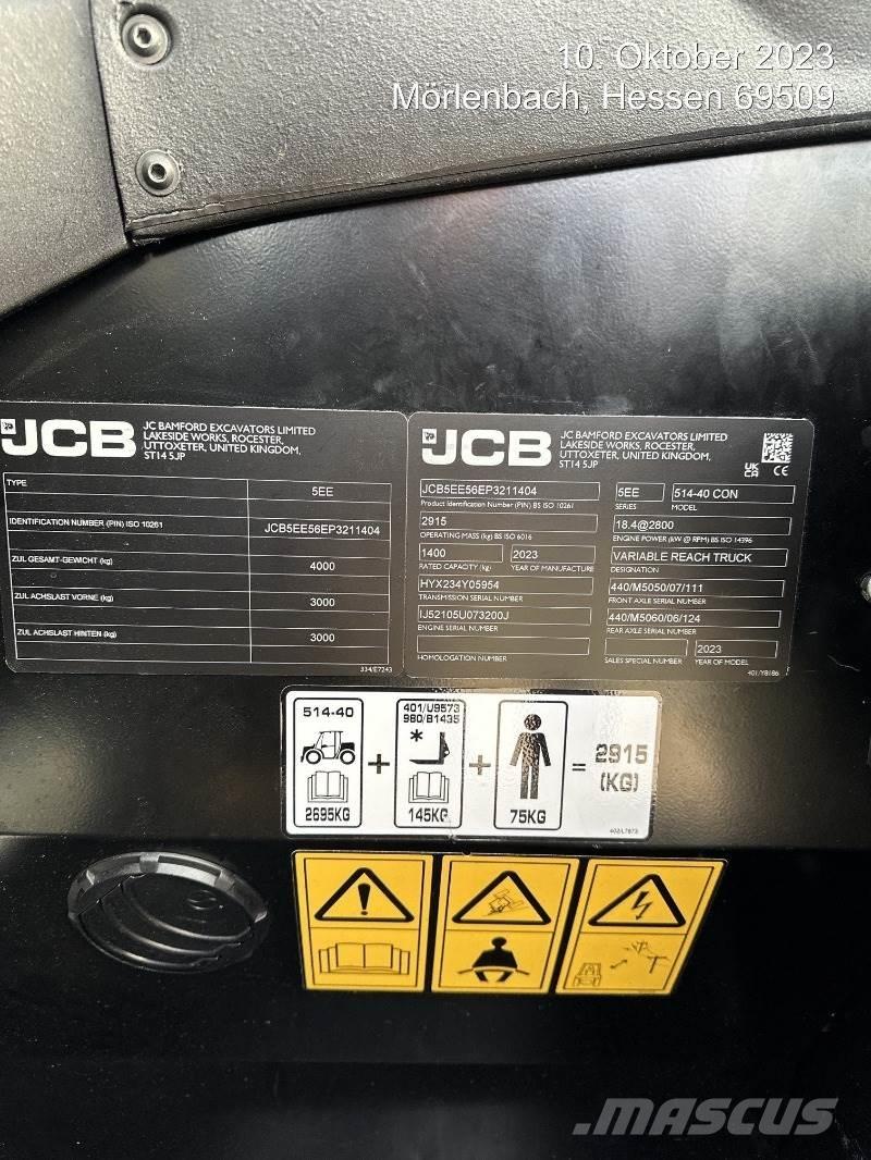 JCB 514-40 CON Verreikers