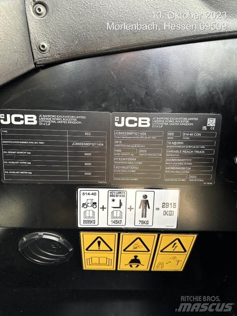 JCB 514-40 CON Verreikers