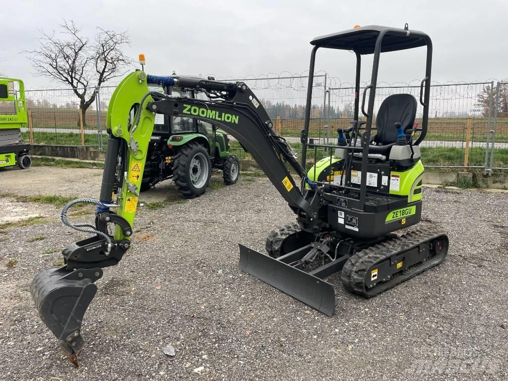 Zoomlion ZE18GU Minigraafmachines < 7t