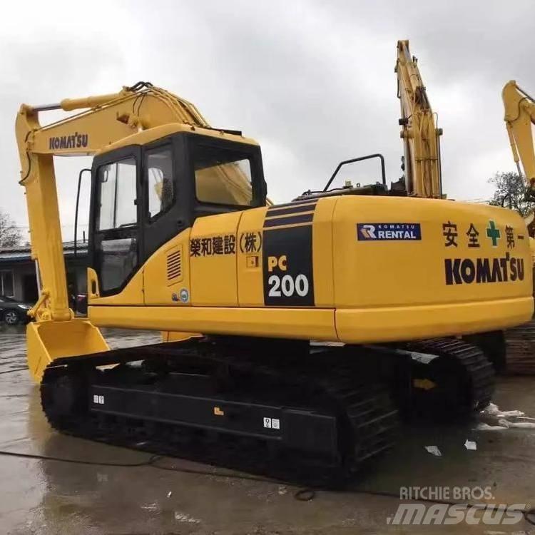Komatsu pc200-7 Rupsgraafmachines