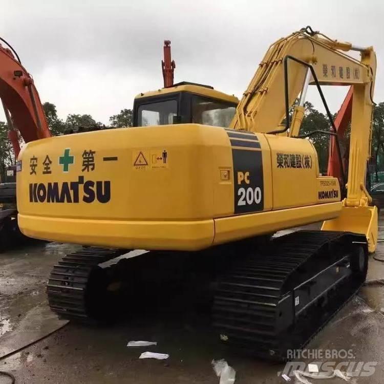 Komatsu pc200-7 Rupsgraafmachines