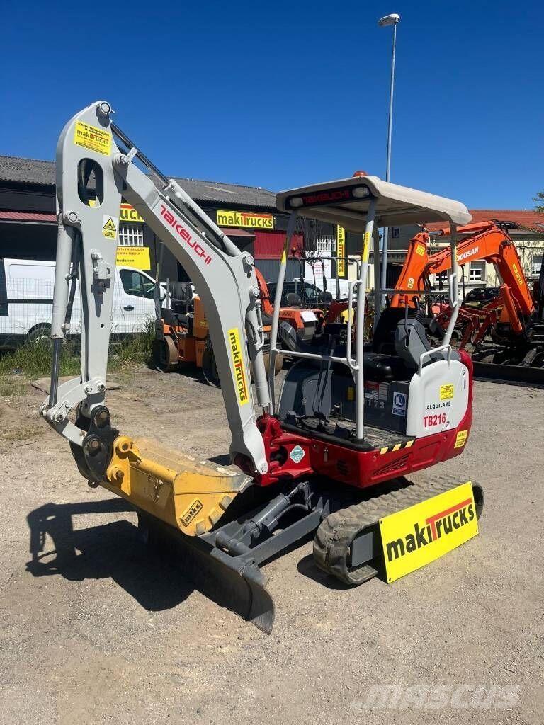Takeuchi TB216 Minigraafmachines < 7t