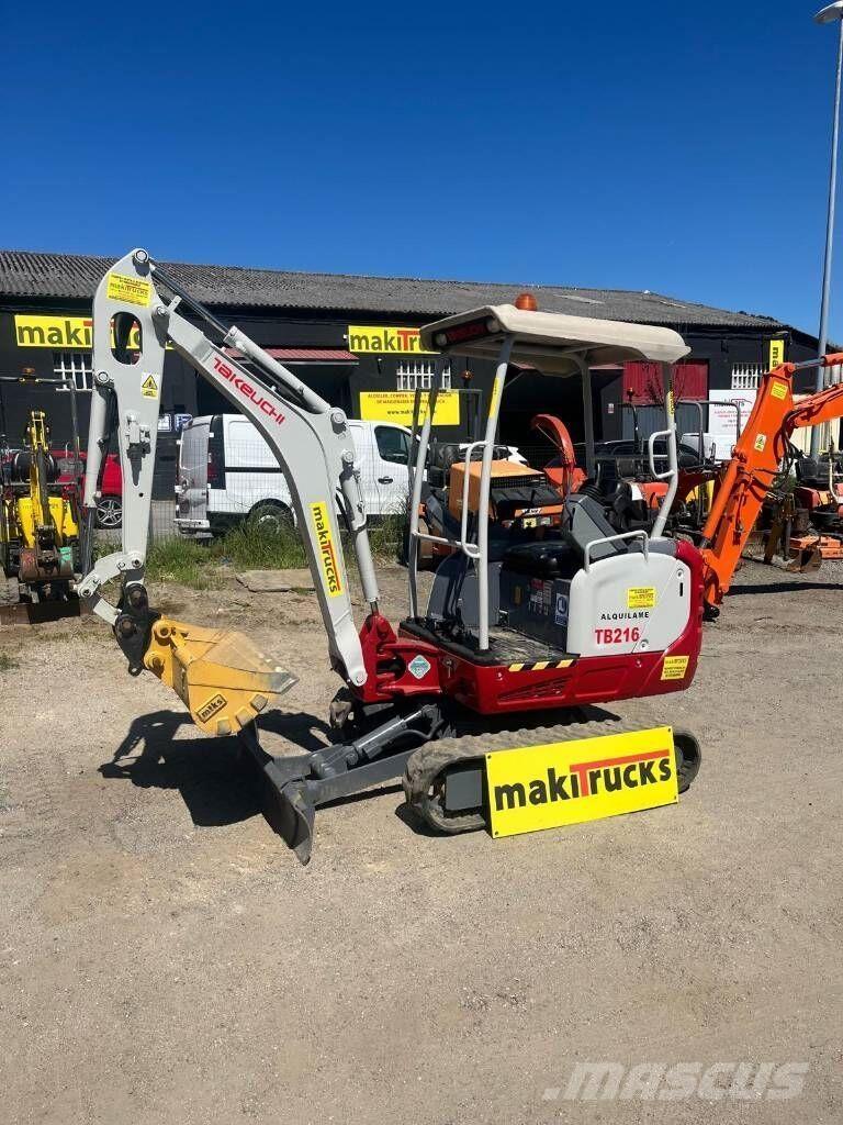 Takeuchi TB216 Minigraafmachines < 7t
