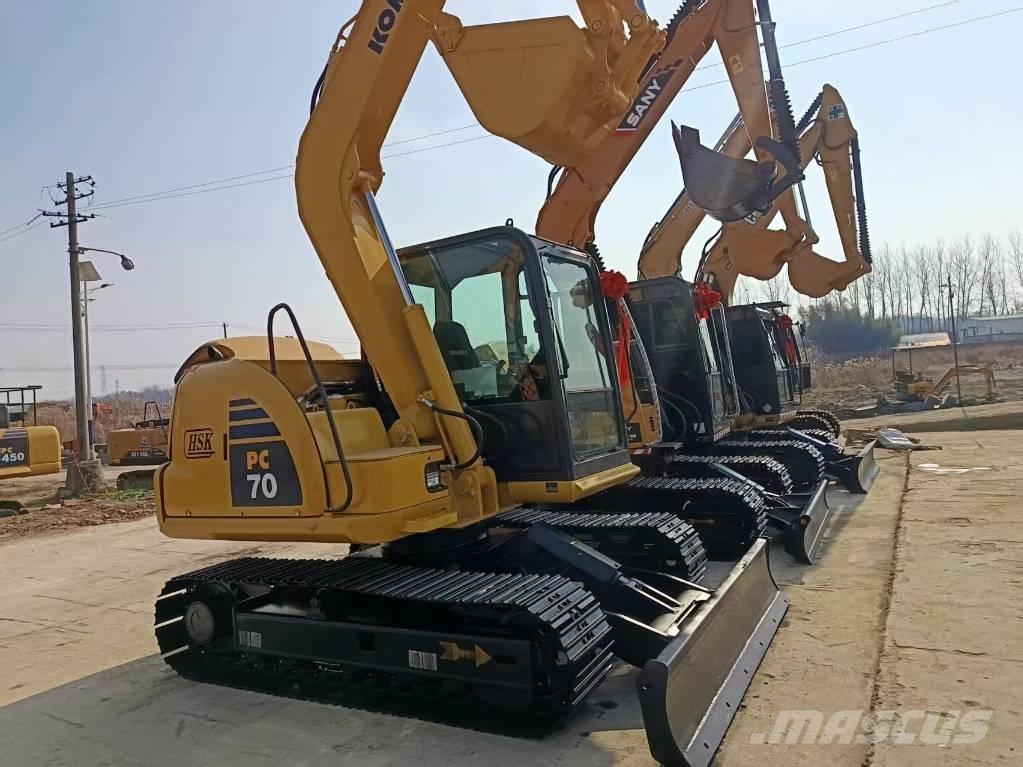 Komatsu PC 70 Rupsgraafmachines