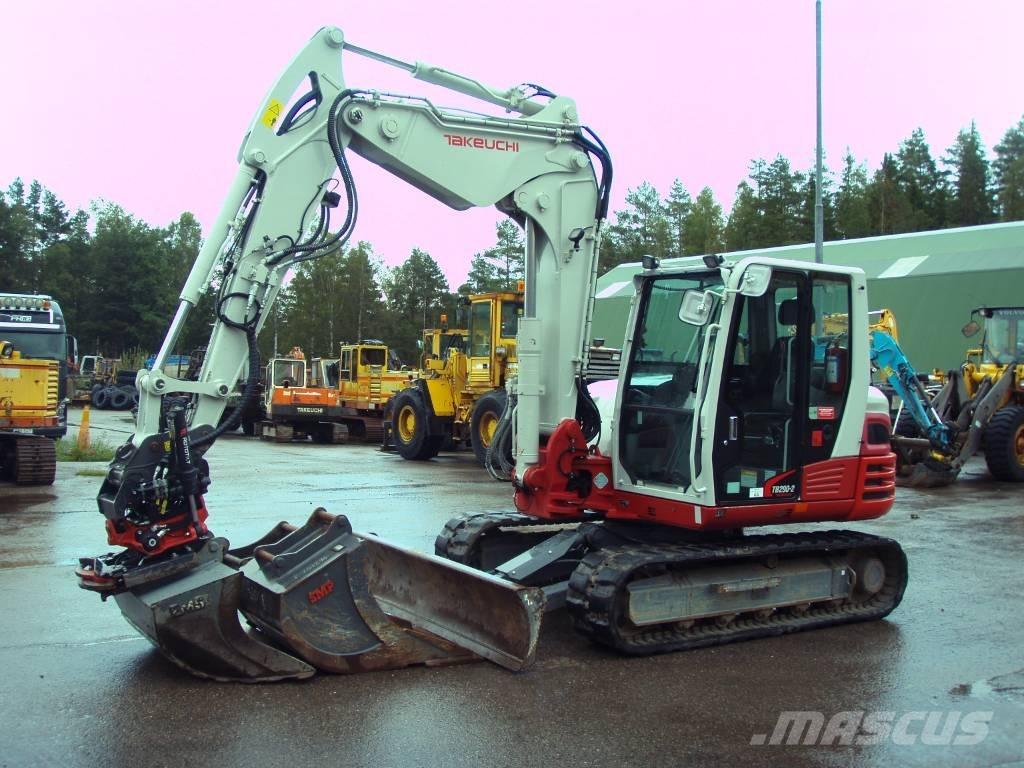 Takeuchi TB 290-2 Midigraafmachines 7t - 12t