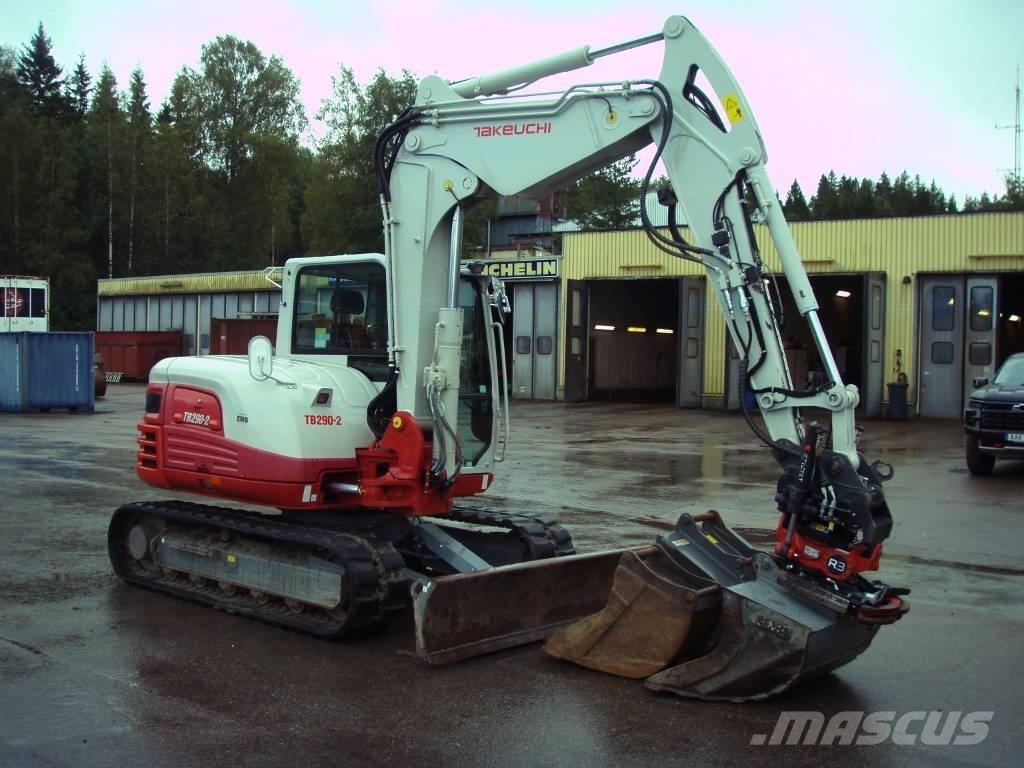 Takeuchi TB 290-2 Midigraafmachines 7t - 12t