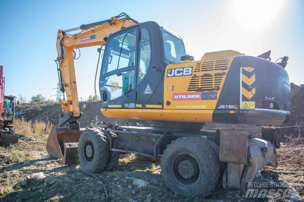 JCB JS160W Wielgraafmachines