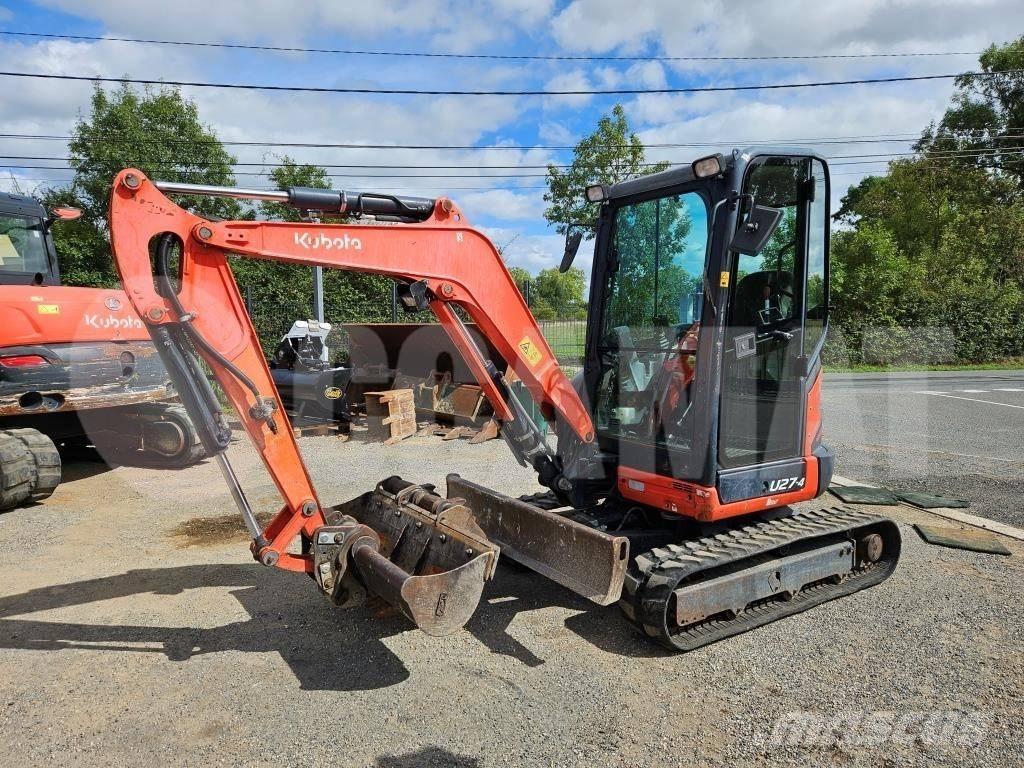 Kubota U 27 Minigraafmachines < 7t