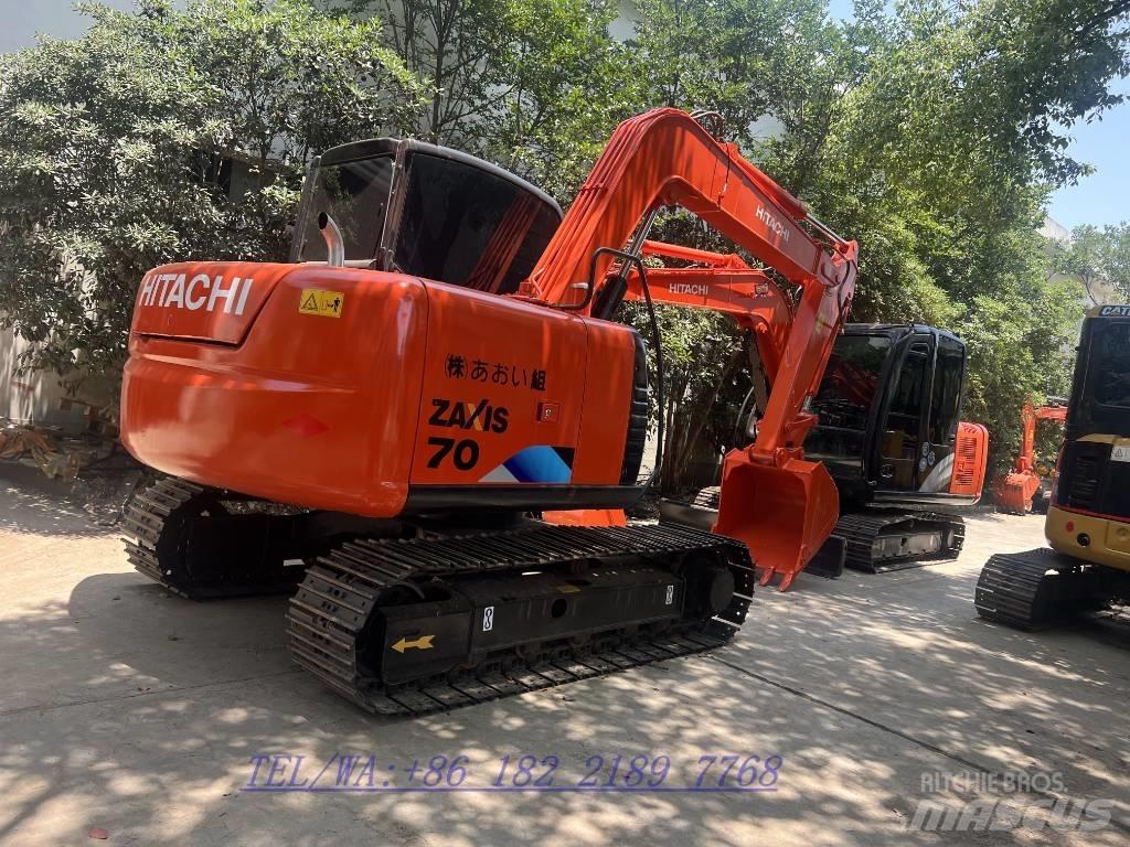 Hitachi ZX70 Midigraafmachines 7t - 12t