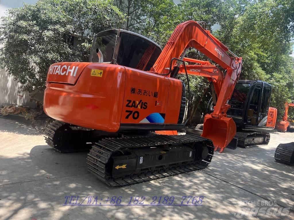 Hitachi ZX70 Midigraafmachines 7t - 12t