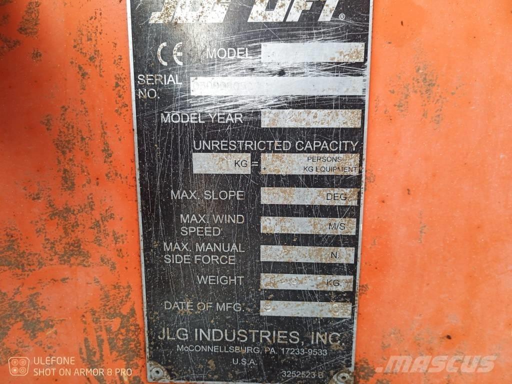 JLG 600 AJ Knikarmhoogwerkers