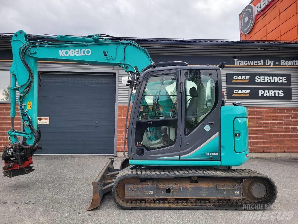 Kobelco SK 75 SR-3E Midigraafmachines 7t - 12t