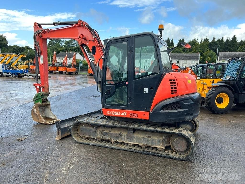 Kubota KX080-4 Midigraafmachines 7t - 12t