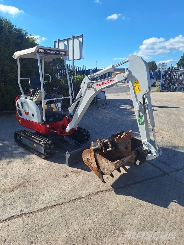 Takeuchi TB 216 Minigraafmachines < 7t