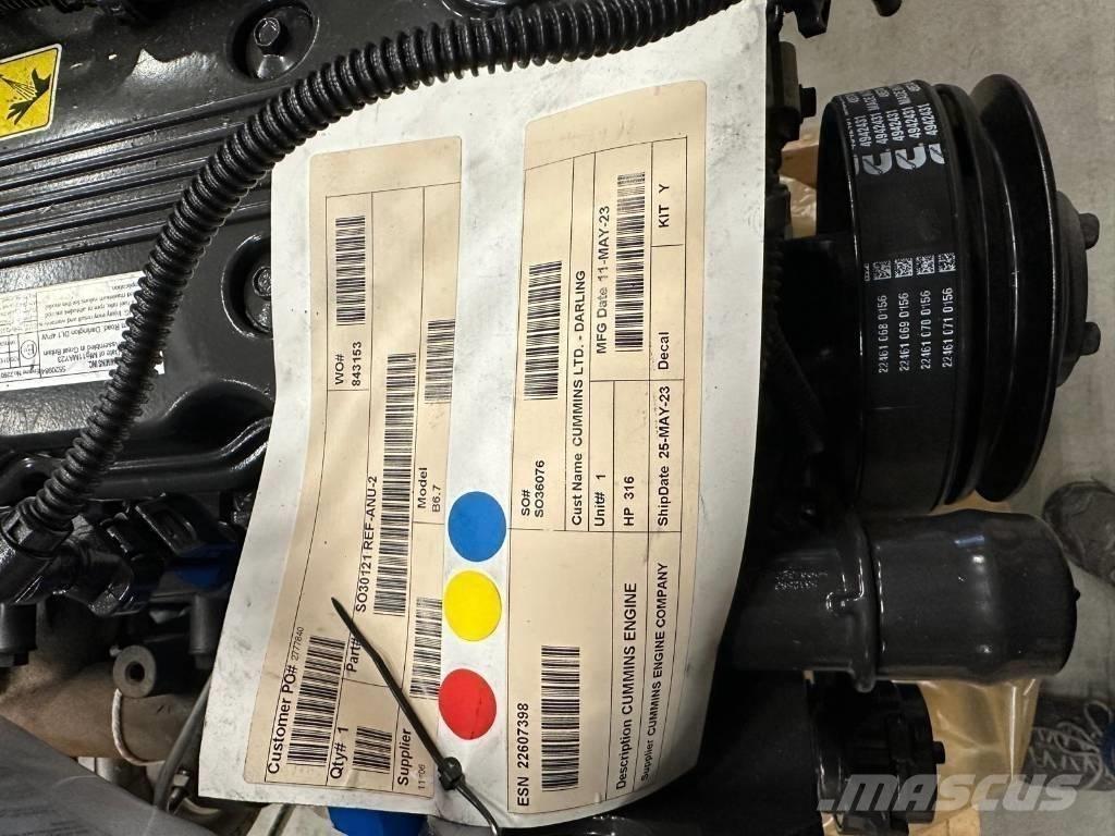 Cummins B6.7 FR95272 Landbouw - overige