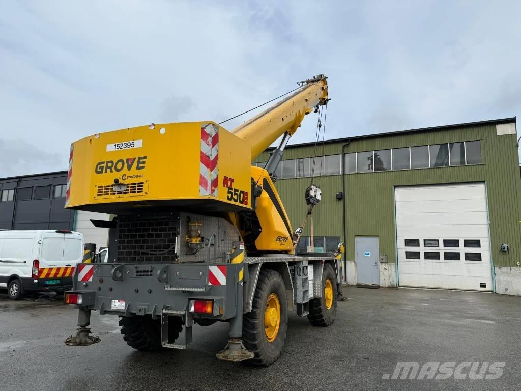 Grove RT 550 E Ruwterrein kranen
