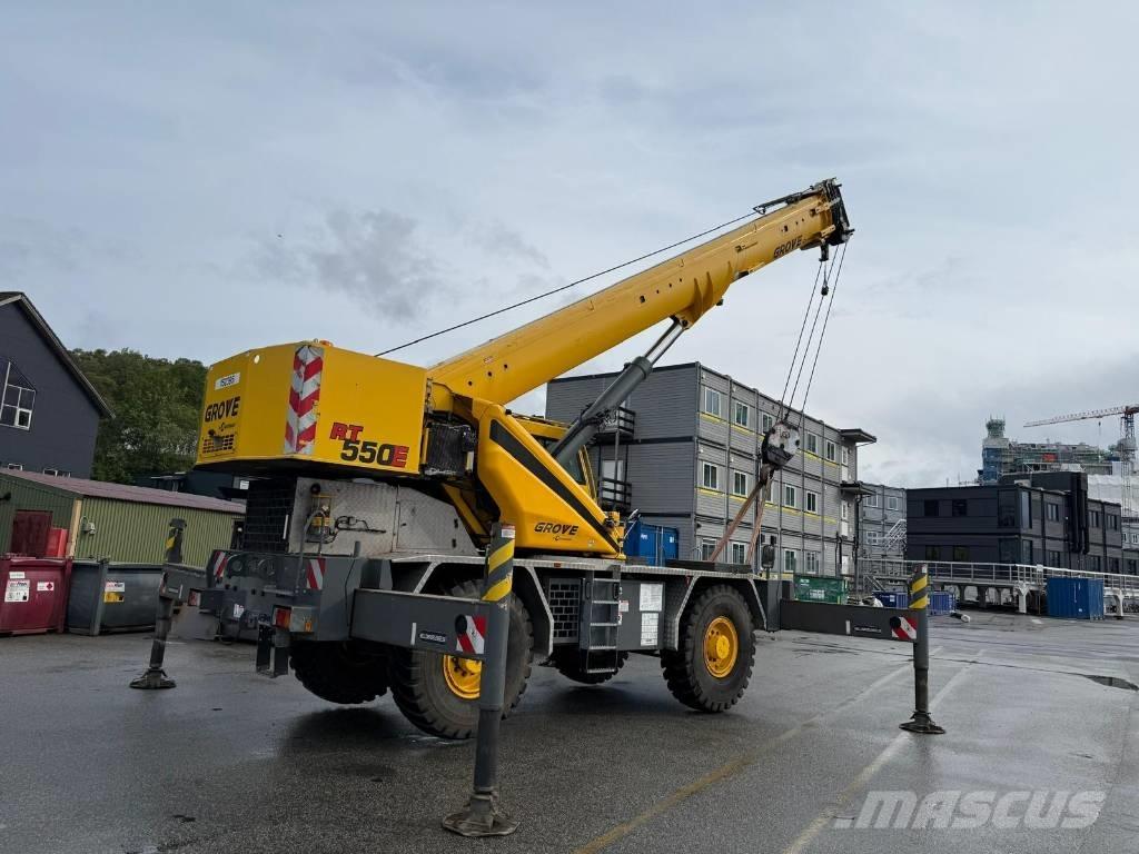 Grove RT 550 E Ruwterrein kranen