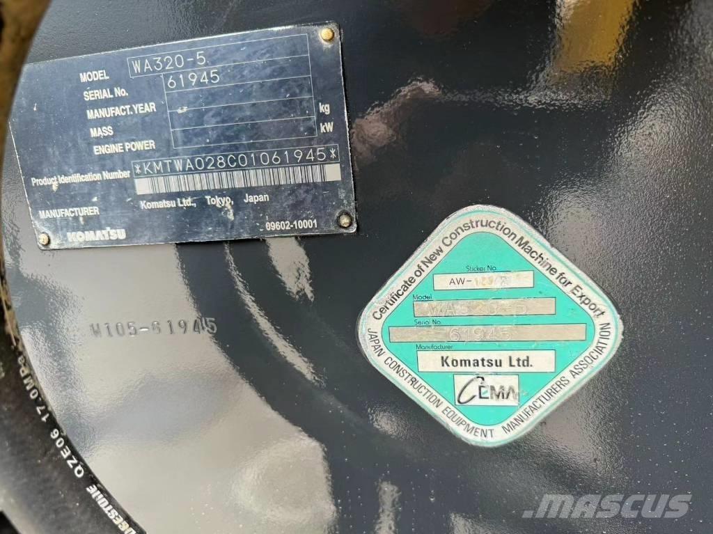Komatsu WA 320-5 Wielladers